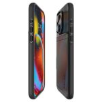 Spigen Slim Armor CS iPhone 15 Pro Max6,7" czarny/black ACS06589 - imagine 9