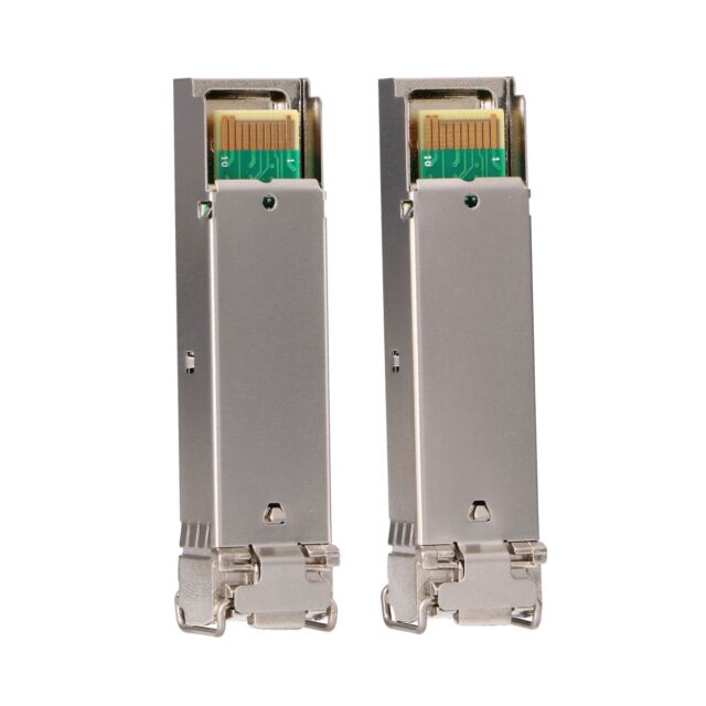 Extralink SFP 1.25G 2-pack | SFP Module | 1,25Gbps, LC/UPC, 850nm, 550m, multi mode, DOM - imagine 3