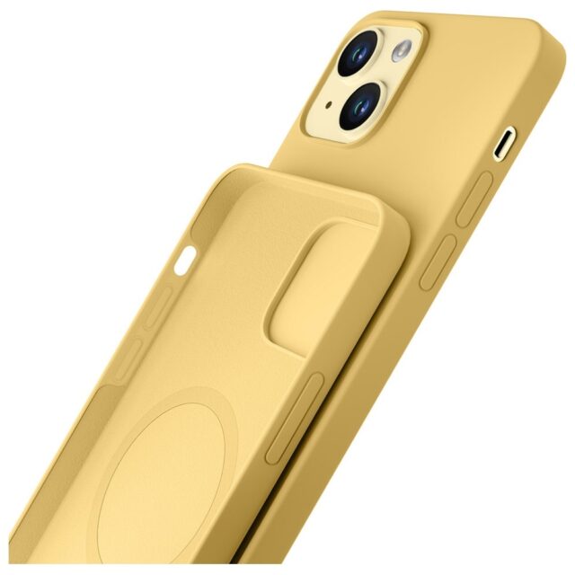 3MK Hardy Case iPhone 15 / 14 / 13 6.1" yellow MagSafe - imagine 4