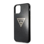 Guess GUHCN61SGTLBK iPhone 11 6,1" / Xr black hard case Glitter Triangle - imagine 4