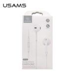 USAMS Stereo Headphones EP-22 white HSEP2201 3.5mm jack - imagine 6