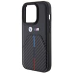 Case BMW BMHCP15L22NSTB iPhone 15 Pro 6.1" black Stamped Tricolor Stripe - imagine 6