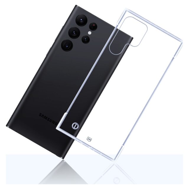 3MK Just20g Clear Case for Samsung Galaxy S22 Ultra 5G - imagine 6