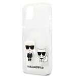 Karl Lagerfeld KLHCP13MCKTR iPhone 13 / 14 / 15 6,1" hardcase Transparent Karl & Choupette - imagine 6