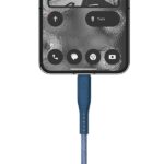 ENERGEA Flow USB-C to USB-C Cable 1.5m Blue 240W 5A PD Fast Charge - imagine 4