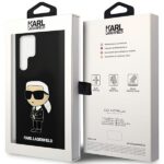 Karl Lagerfeld KLHCS24LSNIKBCK S24 Ultra S928 hardcase black Silicone Ikonik - imagine 8