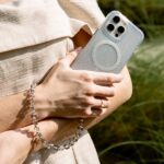 UNIQ Coehl Candy Gem Handstrap universal phone strap for hand silver/silver spar - imagine 4