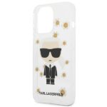 Karl Lagerfeld KLHCP13XHFLT iPhone 13 Pro Max 6,7" transparent Flower Ikonik Karl - imagine 6