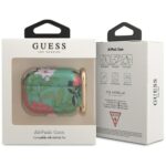 Guess GUACAPTPUBKFL01 AirPods Pro cover green N.1 Flower Collection - imagine 2