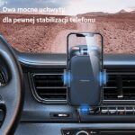 USAMS Car Mount for Dashboard/Windshield black ZJ063ZJ01 (US-ZJ063) - imagine 6