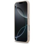 Case Guess 4G Triangle Logo MagSafe for iPhone 17 pink gold - imagine 5