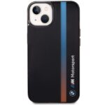 Etui BMW BMHCP14S22HVGV iPhone 14 / 15 / 13 6.1" czarny/black IML Tricolor Stripe - imagine 3