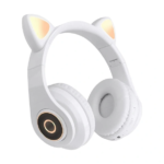 Extralink Kids Headphones Pro White | Wired headphones | Cat Ears - imagine 2