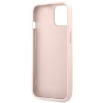 Guess GUHCP13M4GMGPI iPhone 13/ 14 / 15 6,1" pink hardcase 4G Big Metal Logo - imagine 7