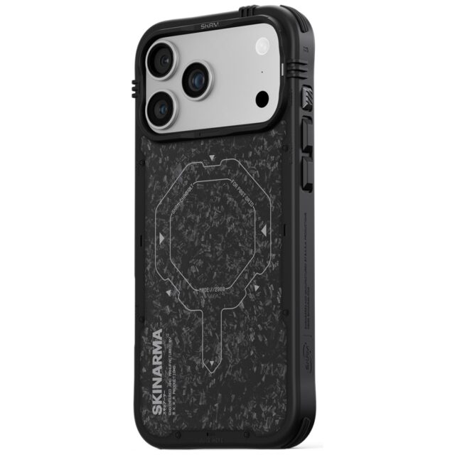 Case Skinarma Vektor MagSafe for iPhone 17 Pro Max onyx - imagine 2