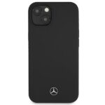 Mercedes MEHCP13MSILBK iPhone 13 / 14 / 15 6,1"black hardcase Silicone Line - imagine 3