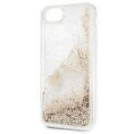 Guess GUOHCI8GLHFLGO iPhone 7/8/SE 2020/SE 2022 gold hard case Glitter Charms - imagine 3