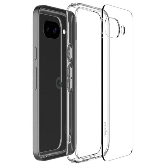 Spigen Ultra Hybrid Case for Google Pixel 9A Clear - imagine 8