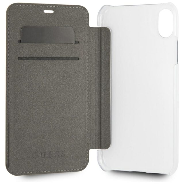 Guess GUFLBKI61GF4GBR iPhone Xr brown book 4G Charms Collection - imagine 3