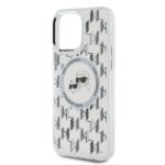 Karl Lagerfeld KLHMP15XHMCKMHT iPhone 15 Pro Max 6.7" transparent IML Monogram Karl&Cho - imagine 6