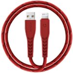 ENERGEA Nyloflex USB - Lightning Cable Charge and Sync C89 MFI 1.5m red