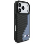 Case BMW M Carbon Logo MagSafe for iPhone 17 Pro blue - imagine 4
