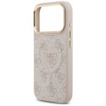 Case Guess 4G PU Classic Logo MagSafe for iPhone 17 Pro pink - imagine 6