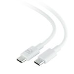 3MK Hyper Cable USB-C - USB-C 100W1.2m White cable - imagine 2