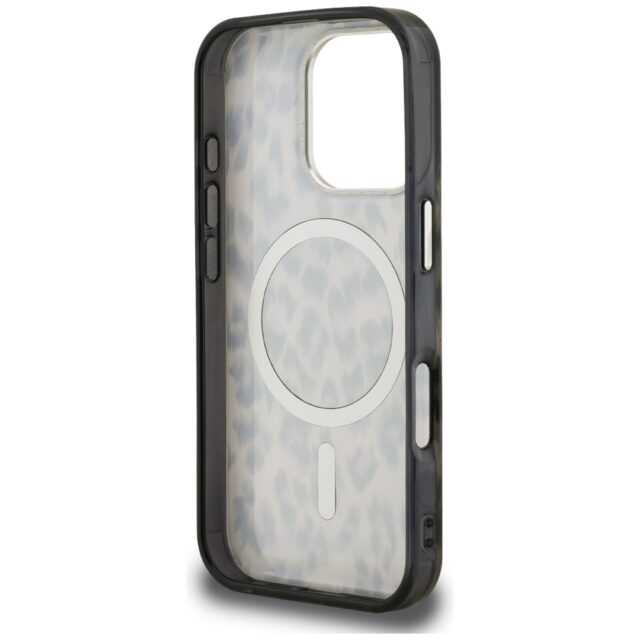 Case Karl Lagerfeld IML Leopard Pattern  MagSafe for iPhone 16 Pro Max brown - imagine 7