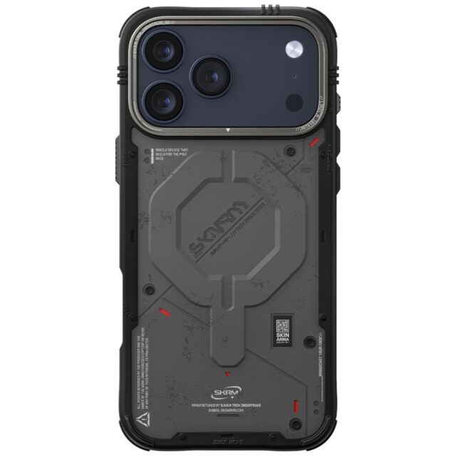 Case Skinarma Vigor MagSafe for iPhone 17 Pro Max graphite - imagine 3