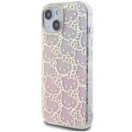 Hello Kitty HKHCP15SHCHPEP iPhone 15 / 14 / 13 6.1" Pink Hardcase IML Gradient Electrop Crowded Kitt - imagine 2
