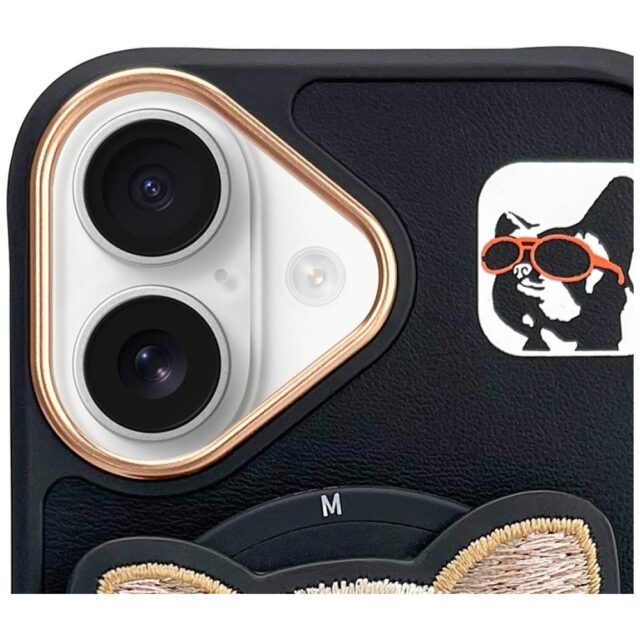 Nimmy Glasses Cool Dog MagSafe case for iPhone 16 black - imagine 6
