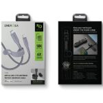 ENERGEA Flow USB-C to Lightning C94 MFI Cable 1.5m Purple 60W 3A PD Fast Charge - imagine 6