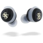 Guess Bluetooth headphones GUTWSJ144ESK TWS + docking station black Iridescent 4G Printed Logo - imagine 5
