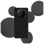 3MK Silicone Case for Xiaomi Redmi   Note 14 Pro+ black - imagine 2