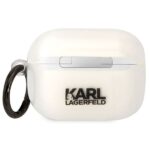 Karl Lagerfeld KLAPHNCHTCT Airpods Procover transparent Ikonik Choupette - imagine 2