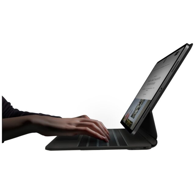 Case UNIQ Venno Pro Magnetic Smart with keyboard for iPad Pro 13" M4 (2024) bl - imagine 5