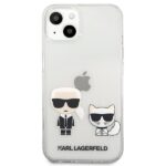 Karl Lagerfeld KLHCP13MCKTR iPhone 13 / 14 / 15 6,1" hardcase Transparent Karl & Choupette - imagine 3