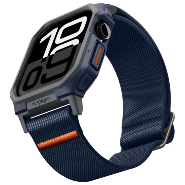 Spigen Lite Fit PRO Apple Watch 10 / 11 46mm navy blue ACS08925 - imagine 3