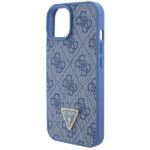 Guess GUHCP15SP4TDSCPB iPhone 15 / 14 / 13 6.1" blue hardcase Crossbody 4G Metal Logo - imagine 7