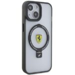 Ferrari FEHMP15MUSCAH iPhone 15 Plus /14 Plus 6.7" transparent hardcase Ring Stand 2023 Collection M - imagine 4