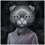 Case Nimmy Magnetic fashion cute pet     MagSafe for iPhone 16 Pro Max black - imagine 4