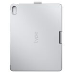 Case Flexbook Touch Typecase with keyboard for iPad 11" (A16) 2025 / iPad 10.9" 2022 silver - imagine 2