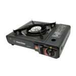 Extralink Portable Camping Stove, Gas Field Cooker 2-in-1 in a Case - imagine 2