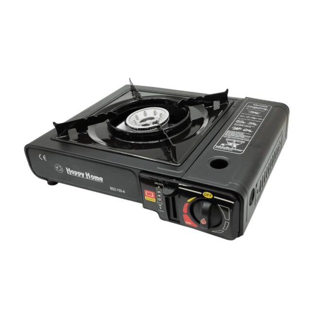 Extralink Portable Camping Stove, Gas Field Cooker 2-in-1 in a Case - imagine 2