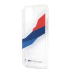 BMW BMHCP12LSKTGT iPhone 12 Pro Max 6,7" transparent hardcase Motorsport Tricolor - imagine 6