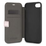 Guess GUFLBKI8IGLRG iPhone 7/8/SE 2020/ SE 2022 rose gold  book Iridescent - imagine 3