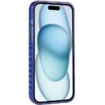 Audi IML Big Logo MagSafe Case iPhone 15 / 14 / 13 6.1" navy blue hardcase AU-IMLMIP15-Q5/D - imagine 3