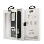 Karl Lagerfeld KLHCS21LPCUSKCBK S21 Ultra G998 black hardcase Ikonik Karl & Choupette - imagine 8