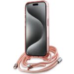 Karl Lagerfeld KLHMP15LHCKCKLCP iPhone 15 Pro 6.1" pink hardcase IML Crossbody Monogram Karl & - imagine 4